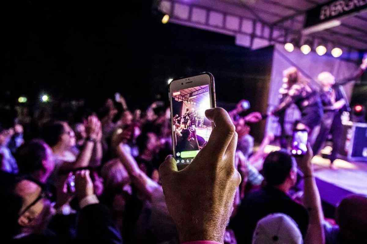 Persone al concerto