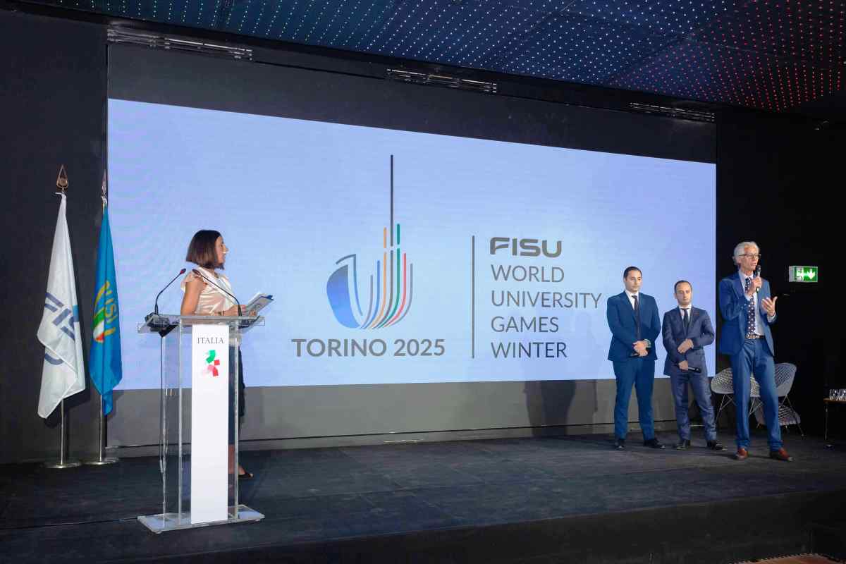 Presentazione Logo Uniersiadi Torino 2025 