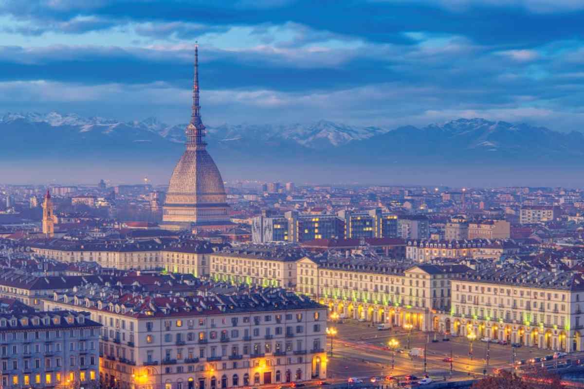 Torino vista dall'alto