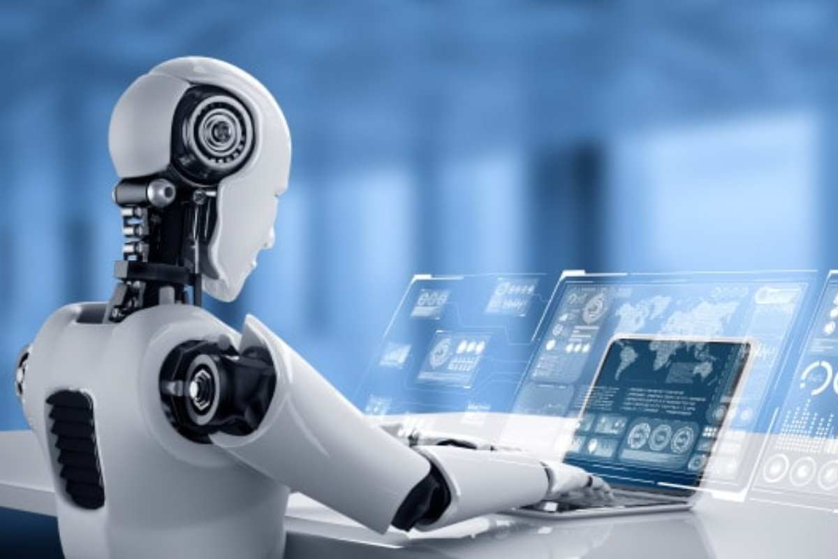 Robot IA svolge pratiche