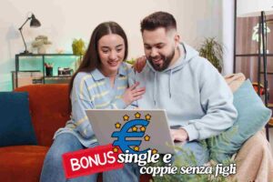 bonus single coppie senza figli